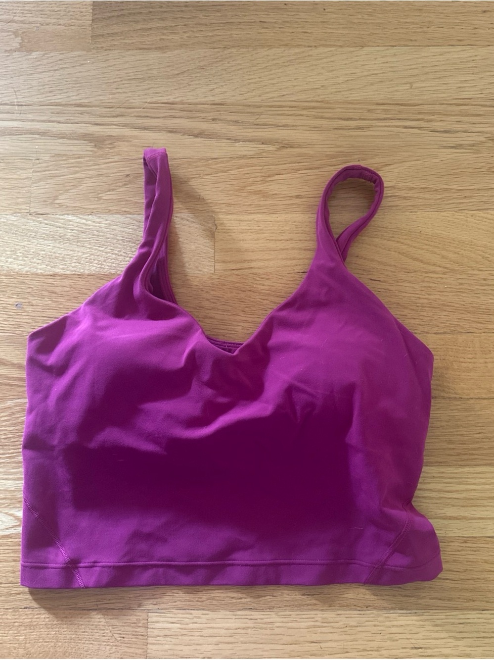 lululemon athletica Deep Fuchsia Seamless Sports Bra
